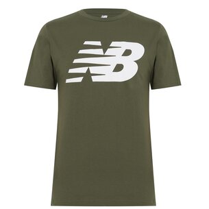 New Balance Essentials Stacked Logo T Shirt Mens