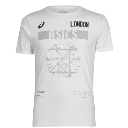 Asics London City Running T Shirt Mens