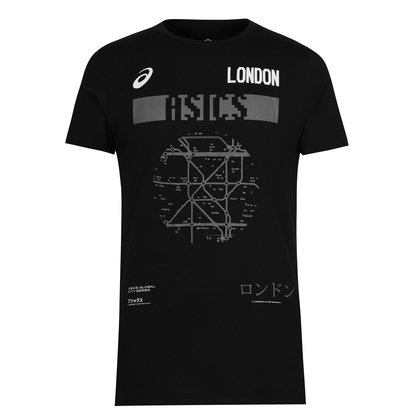 Asics London City Running T Shirt Mens