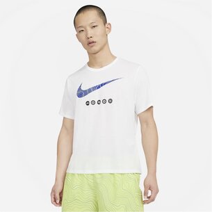 Nike DriFit Miler Short Sleeves T Shirt Mens
