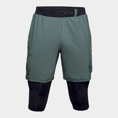 Under Armour Run Anywhere 2 In 1 Shorts Mens