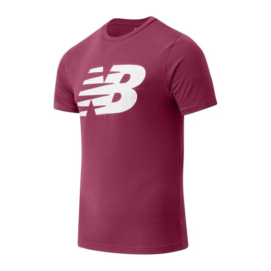 New Balance Stacked Logo T Shirt Mens