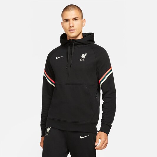 Nike Liverpool Fleece Full Zip Hoodie Mens