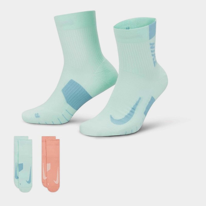 Nike Ankle 2 Pack Running Socks