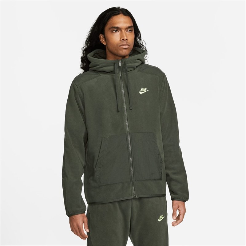 Nike Sportswear Style Essentials+ Mens Polar Fleece Full Zip Hoodie