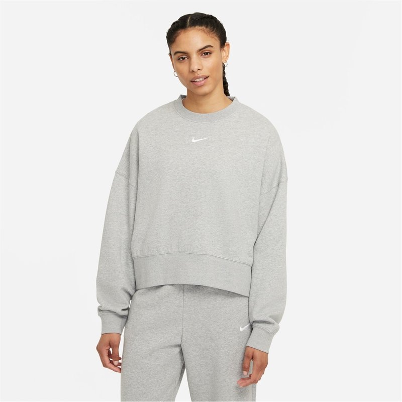 Nike Sportswear Essential Collection Crop Crewneck Sweatshirt Womens