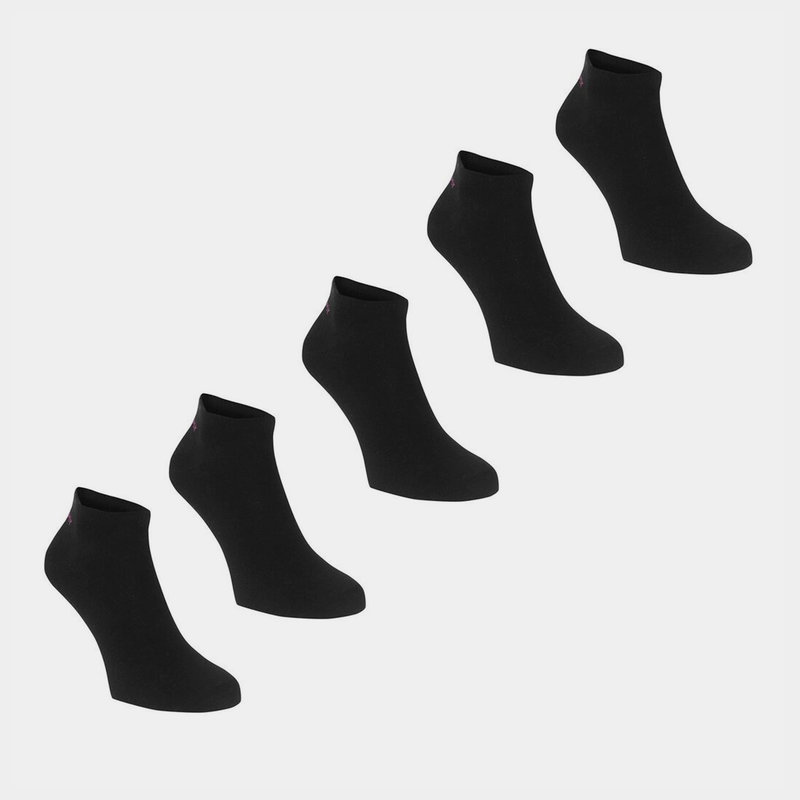 Slazenger Trainer Socks 5 Pack Ladies