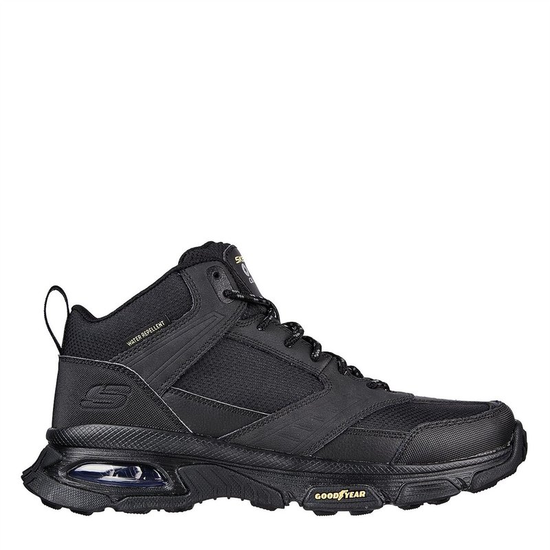 Skechers Rubber High Top Leather Walking Boots