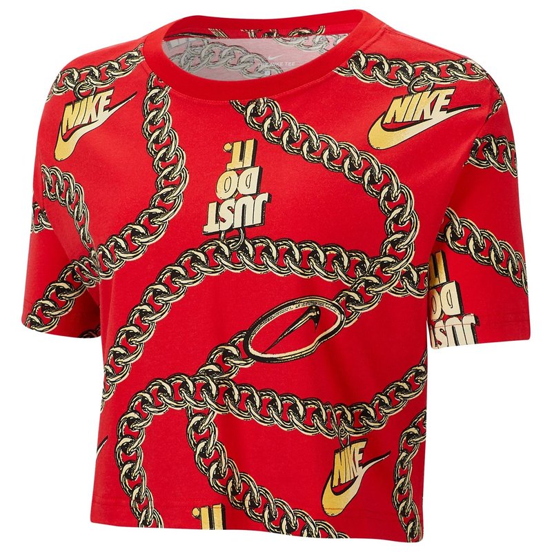 Nike Dunk Crop T Shirt Ladies