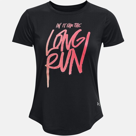 Long Run Graph Short Sleeve T Shirt Ladies