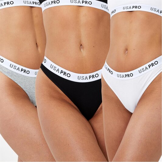 Branded Thong 3 Pack