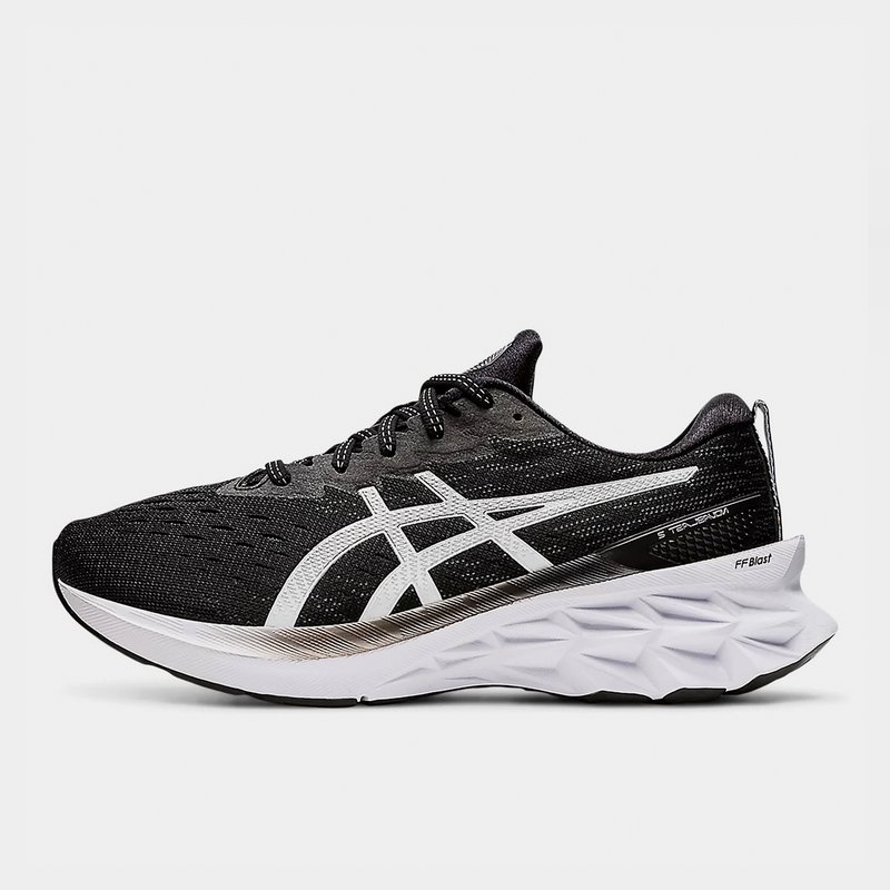 Asics Novablast 2 Womens Running Shoes Black/Silver not available