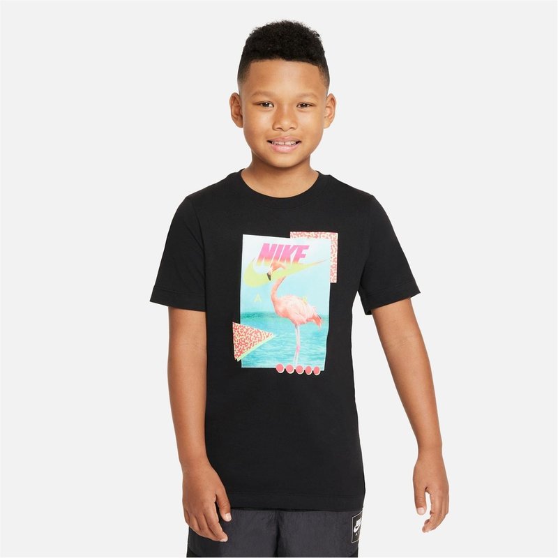 Nike Beach Flamingo T Shirt Junior Boys