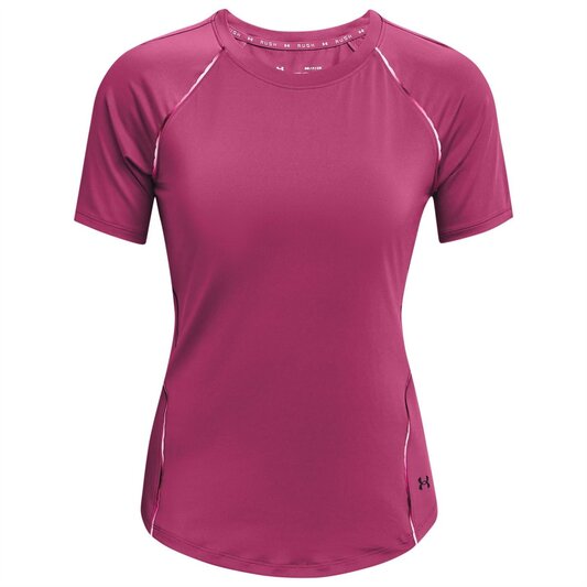 Under Armour Armour Rush Scallop T Shirt Womens