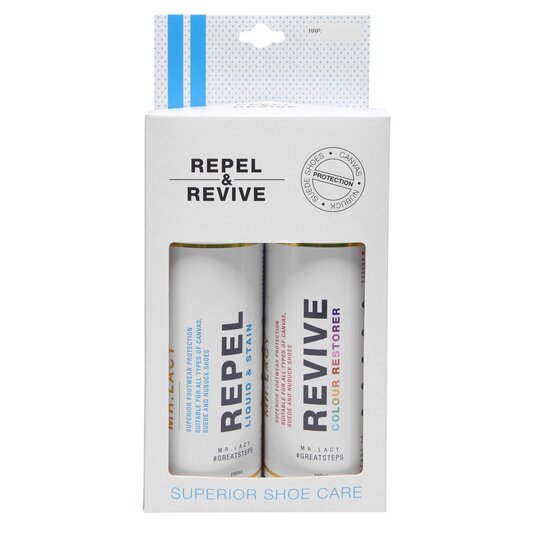 Mr Lacy Repel and Revive Shoe Care Pack